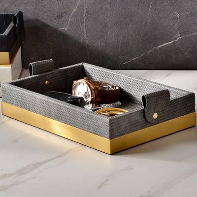 AMENITIES TRAY LEATHER
