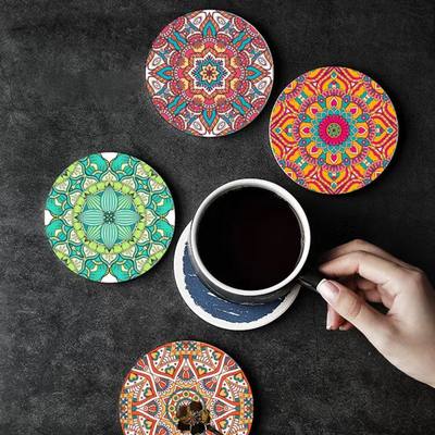 Coaster Round Printed