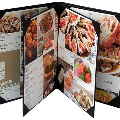 MENU FOLDER (4 LEAVES)