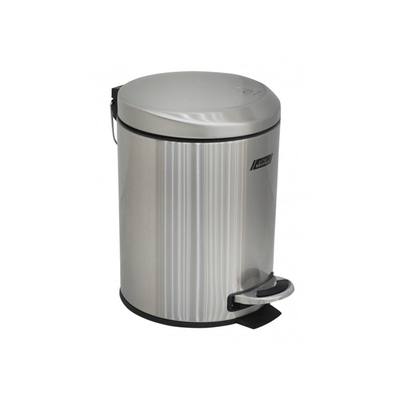 PEDAL DUSTBIN SS 5LTR