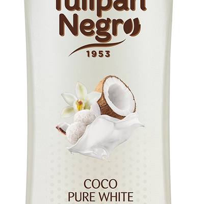 SHOWER GEL(Tulip bottle white, black cap)