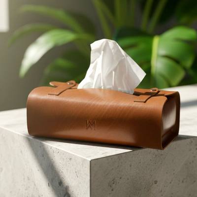 TISSUE BOX LEATHER