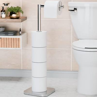 TOILET ROLL STAND SS